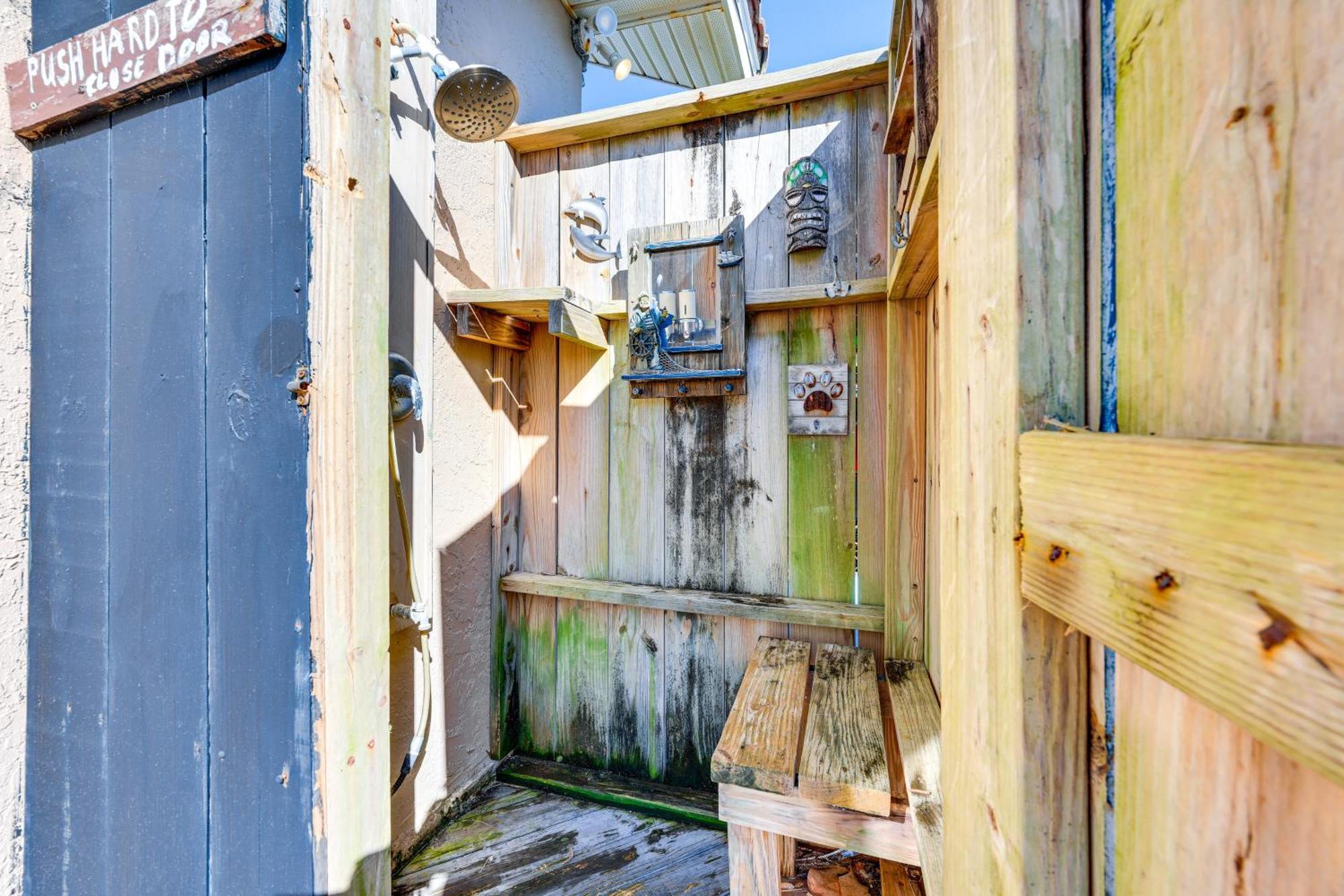 Oceanfront Oasis In Flagler Beach With Deck And Views! 외부 사진