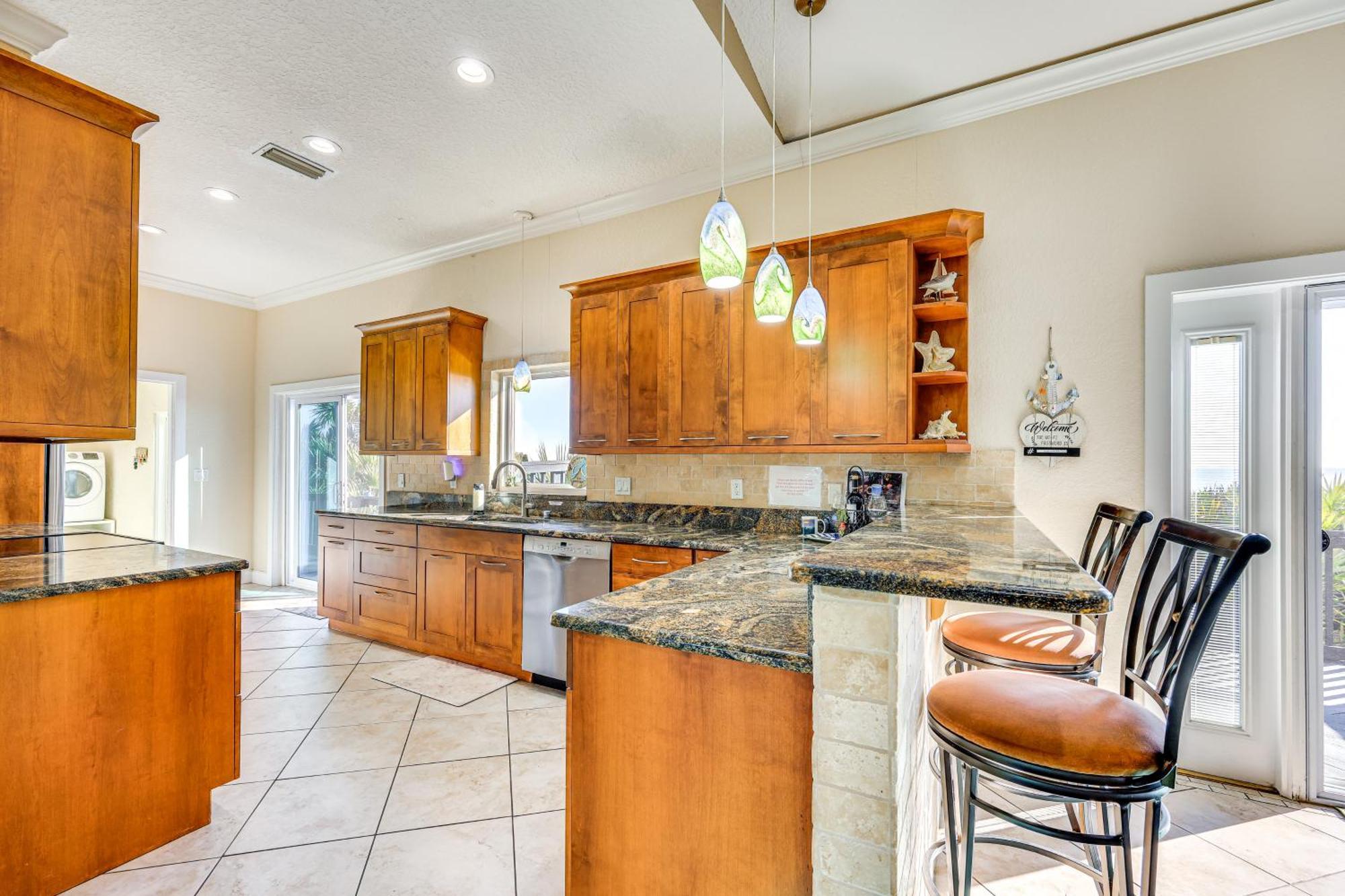 Oceanfront Oasis In Flagler Beach With Deck And Views! 외부 사진