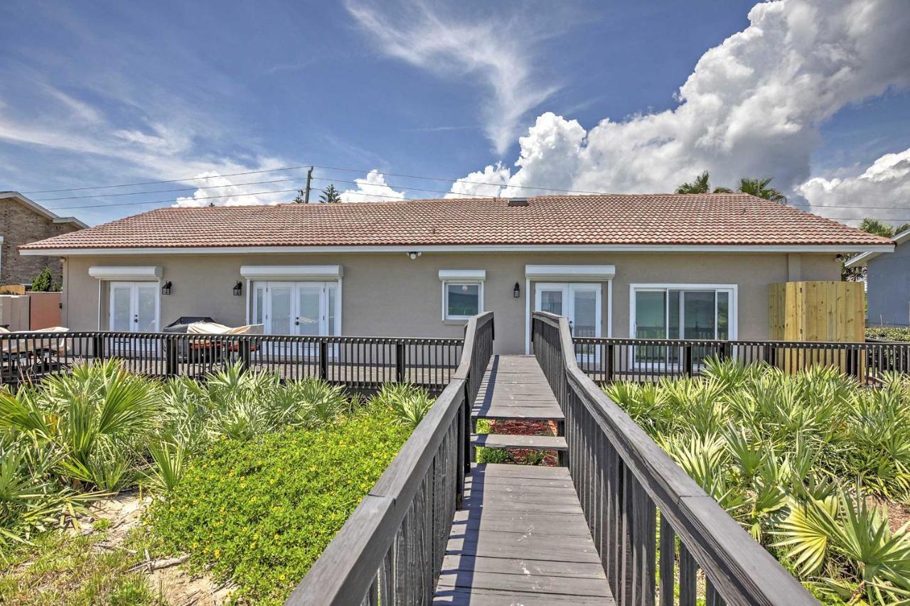 Oceanfront Oasis In Flagler Beach With Deck And Views! 외부 사진